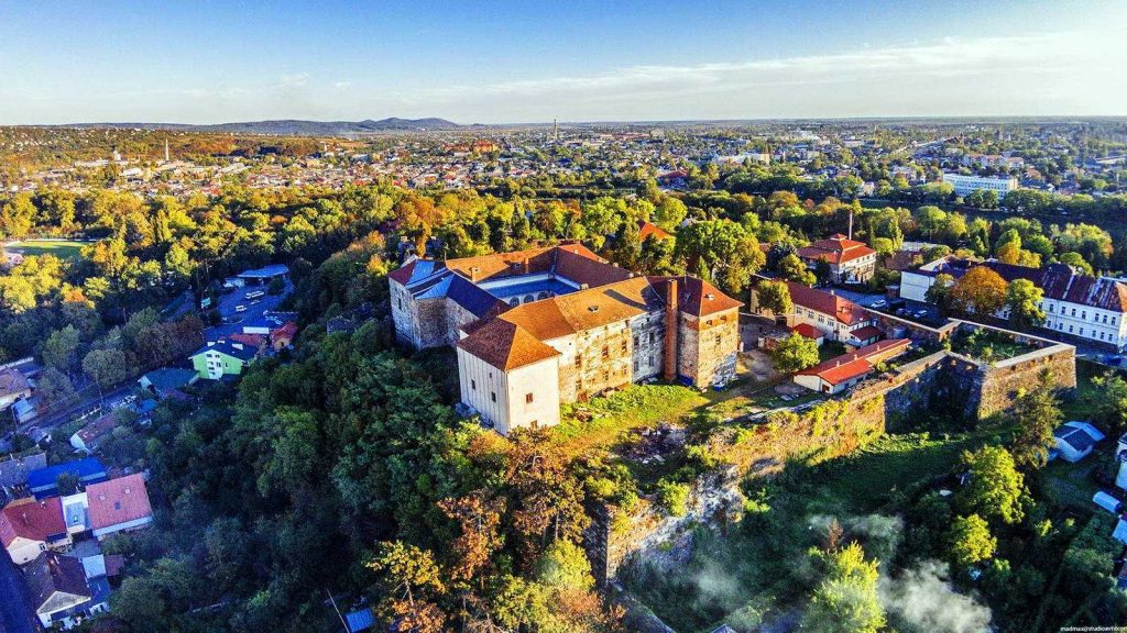 Панорама Ужгородської фортеці