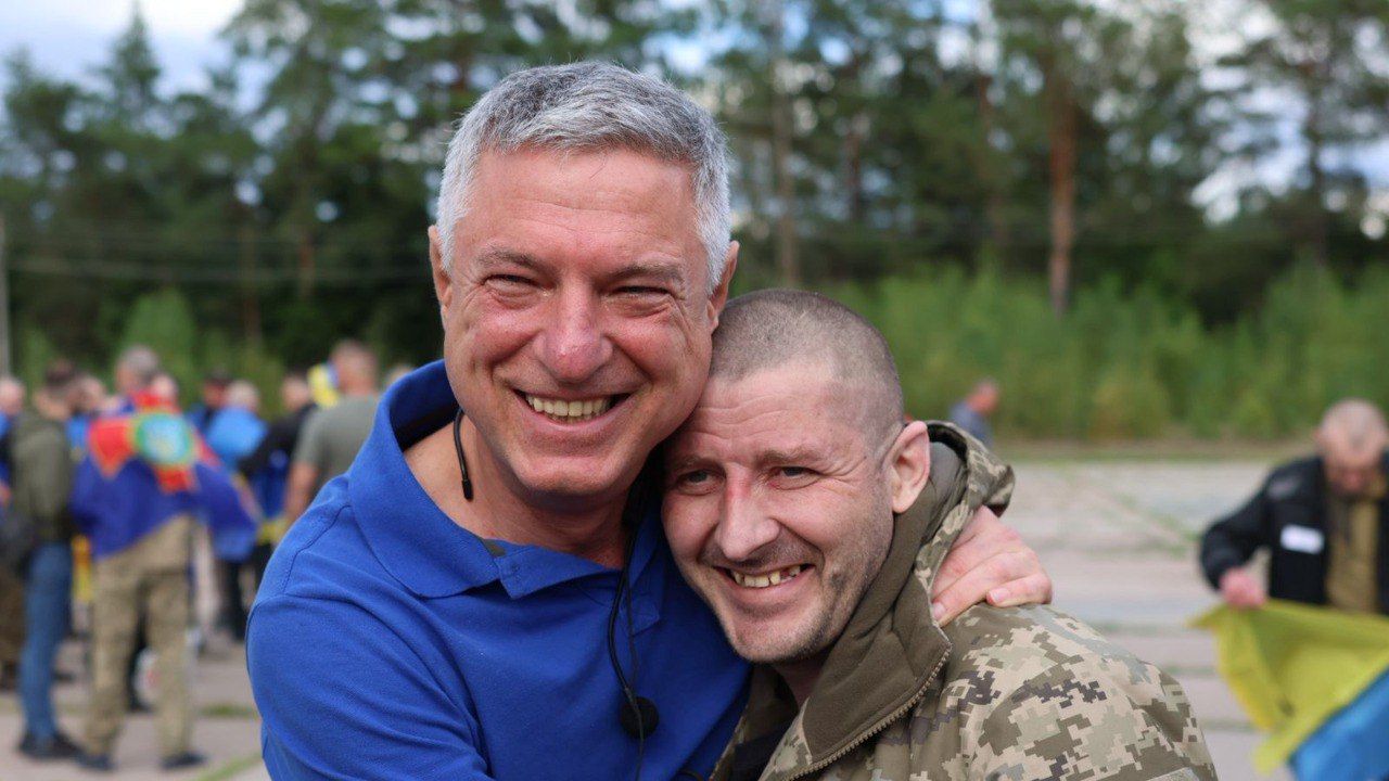 Військовополонені українці, звільнені з російського полону 24 серпня 2025 року