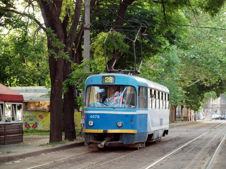 28 трамвай в Одесі