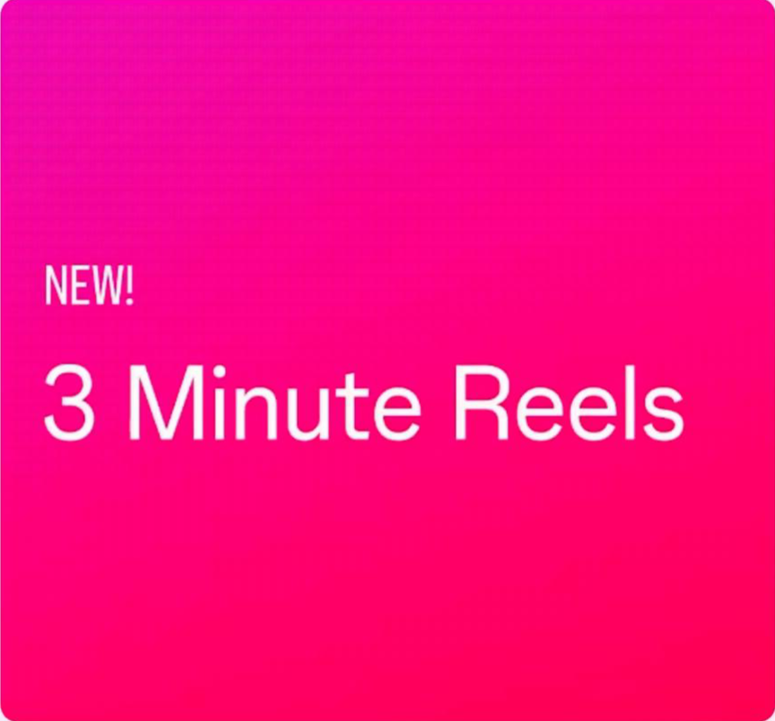3 минуты рилс