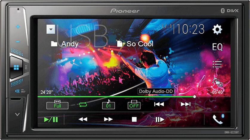 Автомагнитола Pioneer DMH-G225BT