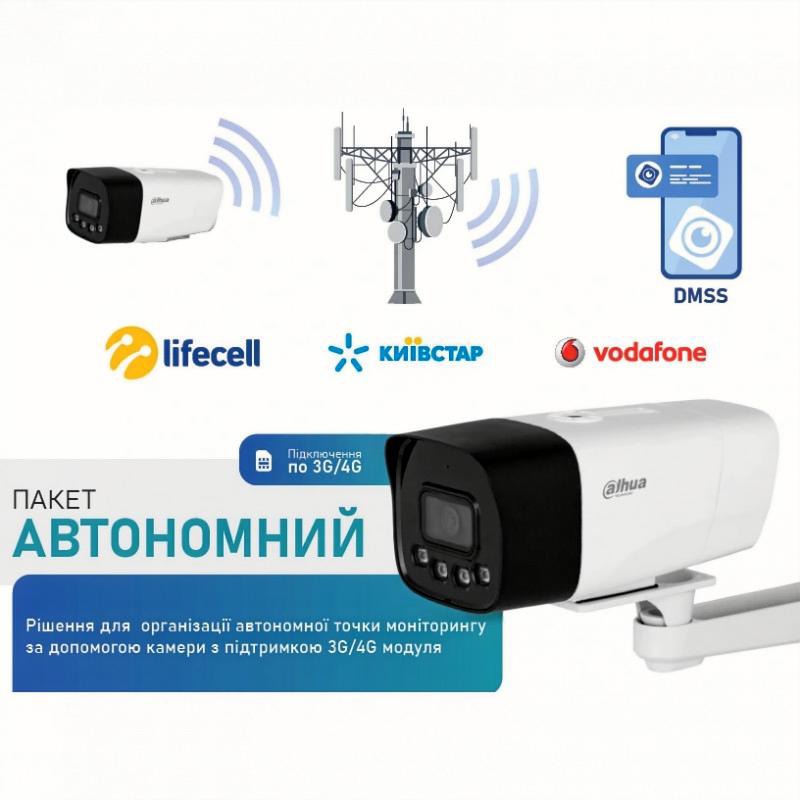 Комплект Dahua Warkit (4G)