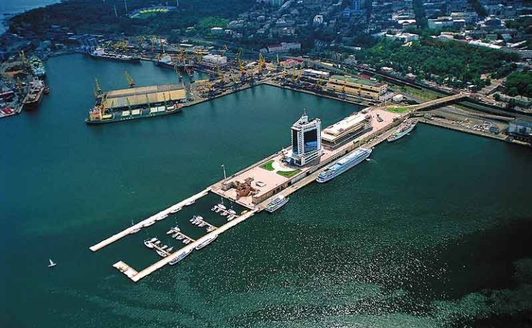 Одеса море вид зверху