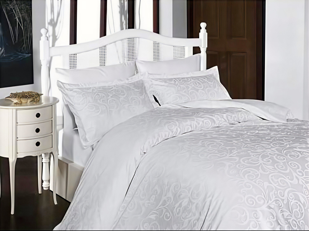 Євро комплект First Choice Cotton Satin Sweta White