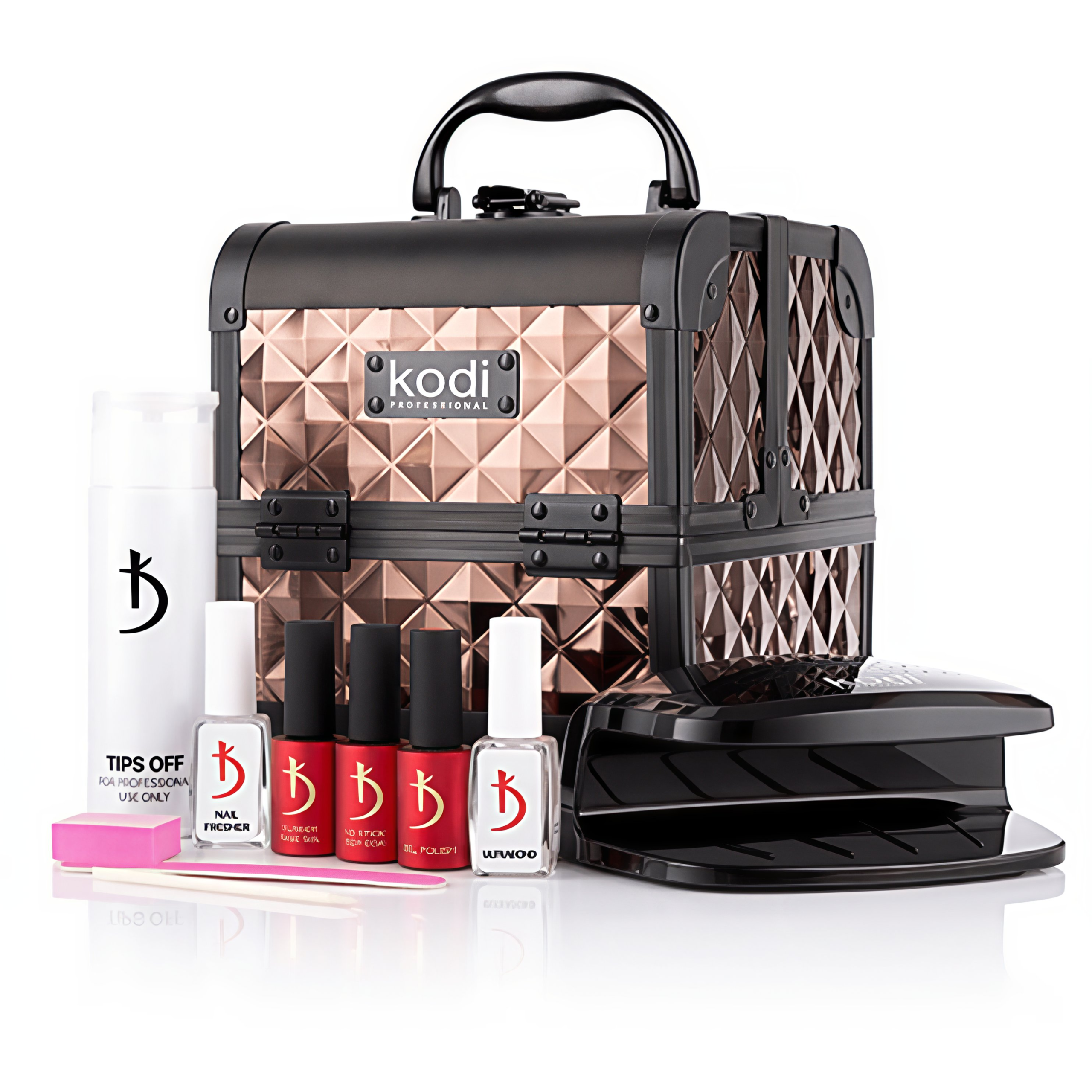 Набор для покрытия ногтей гель-лаком “Nail Beauty Box” (кофейный)