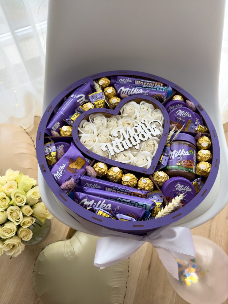 Подарунковий набір “Комбінований “Milka”” — гармонія смаку й краси