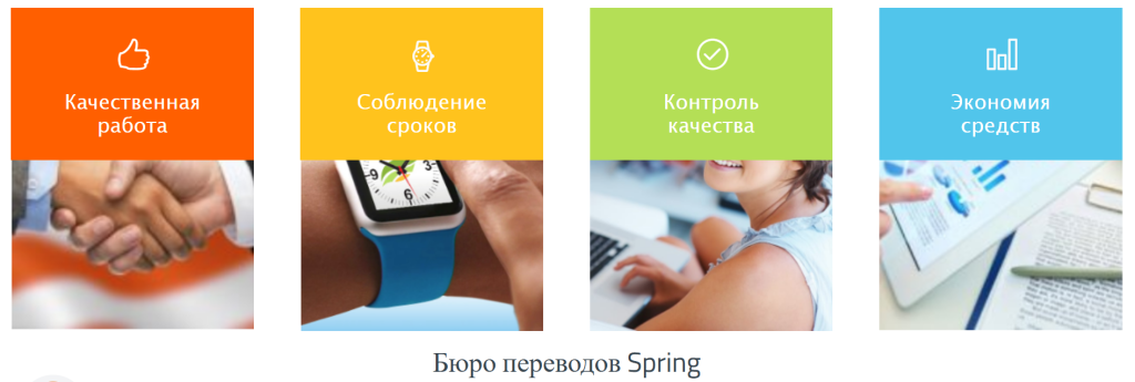 Бюро переводов Spring