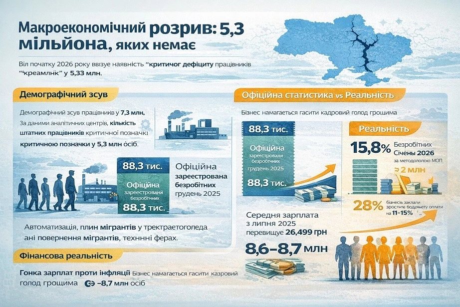 Демографічний зсув в Україні
