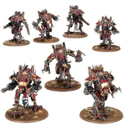 Набір мініатюр CHAOS KNIGHTS: HOUNDPACK LANCE