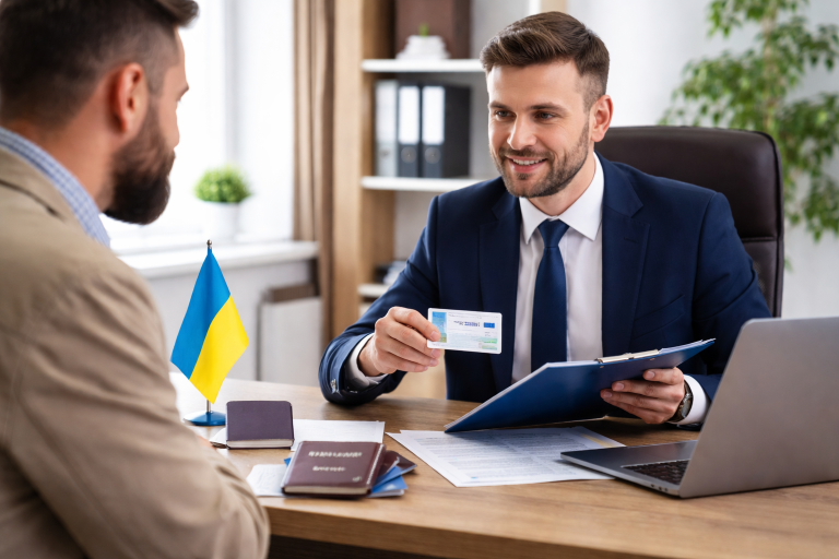 получение документов на жительство в Украине