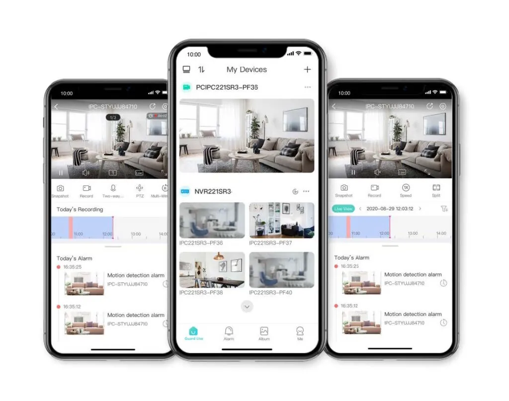 Guard Live – додаток для смартфонів