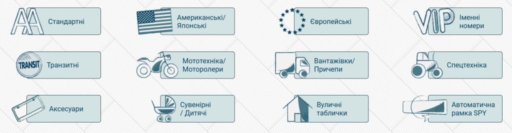 дублікат автономера