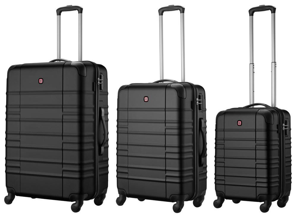 Набір валіз на колесах Wenger Amplar 3 в 1 (S,M,L) (653149) black