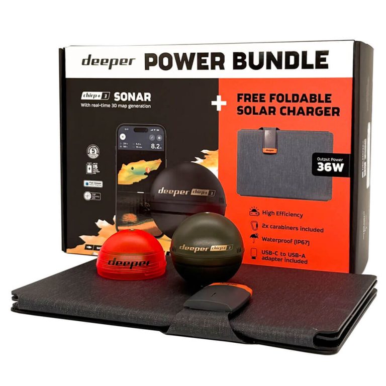 Эхолот Deeper CHIRP+ 3 Power Bundle (эхолот + солнечная панель 36W) ITGAM2595