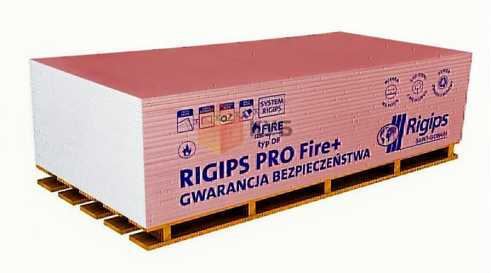 Гипсокартон стеновой огнестойкий Rigips Fire