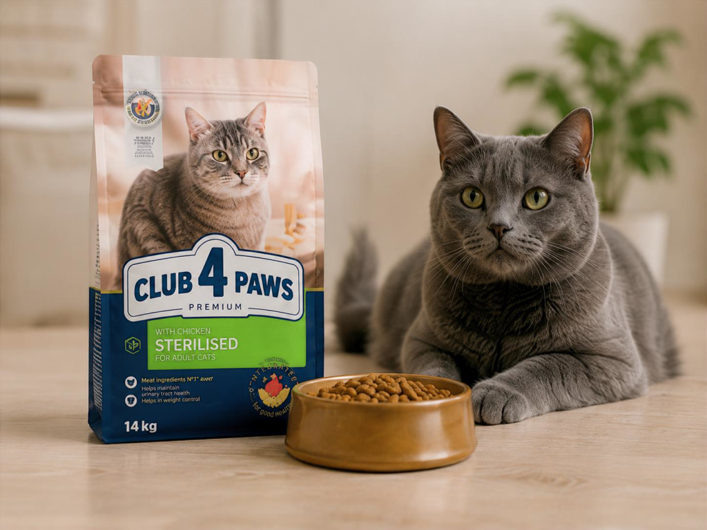 Club 4 Paws для стерилізованих котів