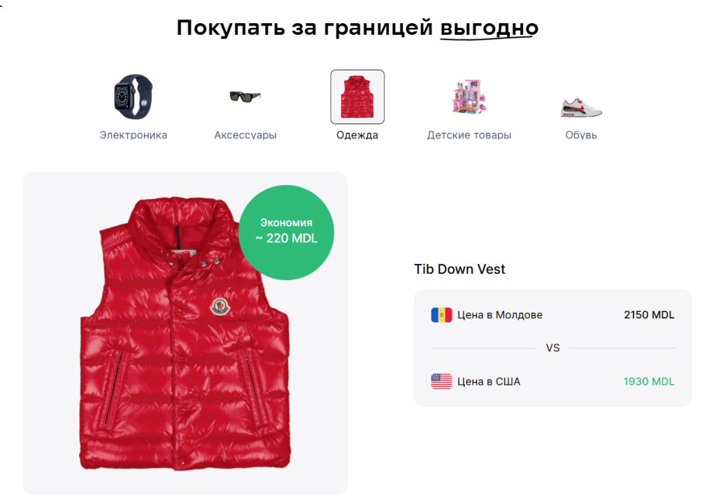 Финансовая выгода покупок за границей