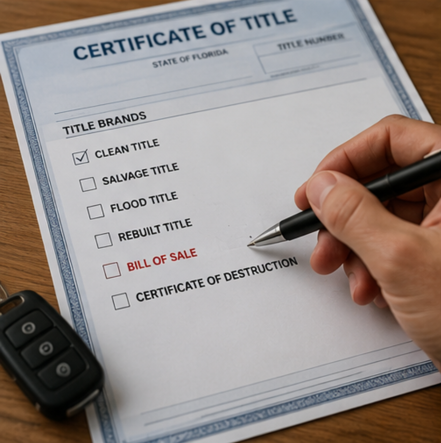 Перевірка статусу техпаспорта авто
