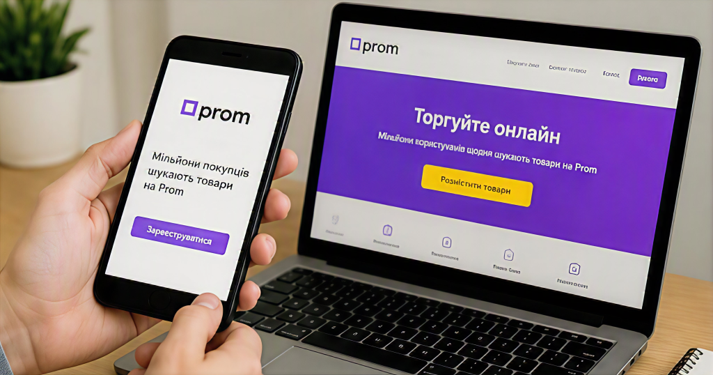 старт бізнесу на маркетплейсі Prom