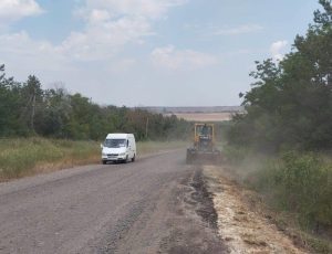 Розпочали ремонт автошляху до контрольного пункту «Лісне» у Буджацькій громаді