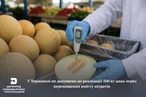 В Україні заборонили продаж 500 кг динь з Ізмаїла через перевищений рівень нітратів