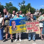 У центрі Миколаєва відбулася меморіальна акція на честь загиблих воїнів