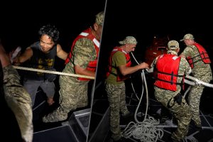 У Чорному морі врятували іноземного моряка з корабля, пошкодженого російським дроном