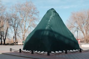 В Одесі хочуть зняти захисні рукави з пам’ятника Дюку
