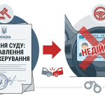 В Одеській області водій проігнорував судове рішення про вилучення посвідчення і став учасником пригоди