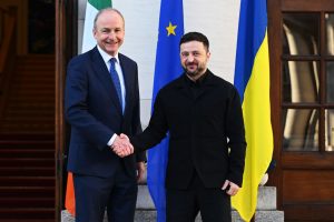 Зеленський прибуває до Ірландії на початку головування країни в ЄС