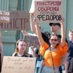 В Одесі вже другий день проходять мітинги через звільнення Михайла Федорова