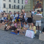 В Одесі вже четвертий день проходить протест проти звільнення Михайла Федорова