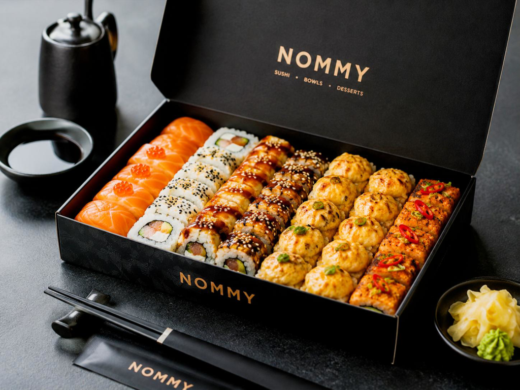 Доставка роллов в Одессе NOMMY