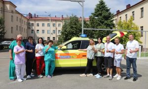 Ізмаїльська лікарня отримала благодійний автомобіль з Німеччини