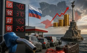 У Севастополі ціна на бензин виросла утричі порівняно з Москвою