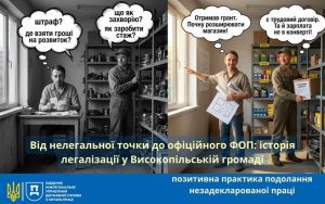 Від тіньового бізнесу до зареєстрованого ФОП: шлях легалізації у Високопільській громаді