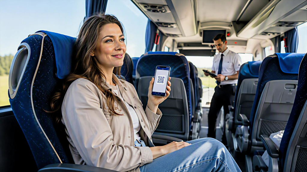 Електронний квиток InBus в автобусі