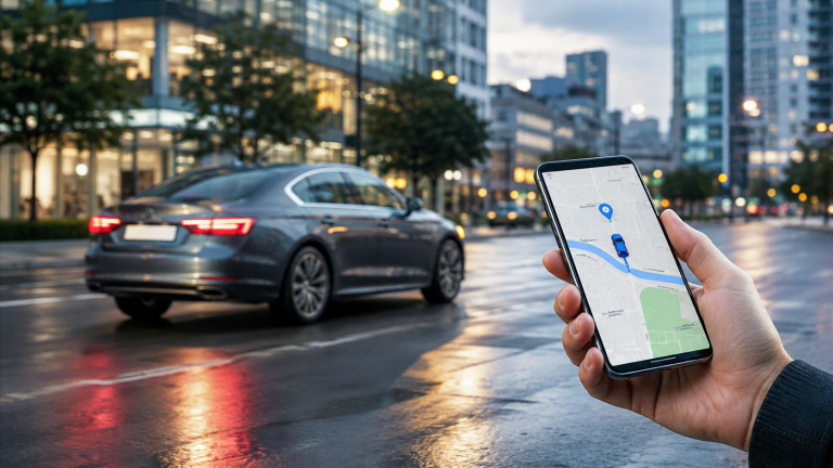 GPS-мониторинг автомобиля через смартфон