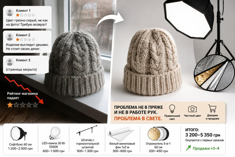 Как фотографировать handmade
