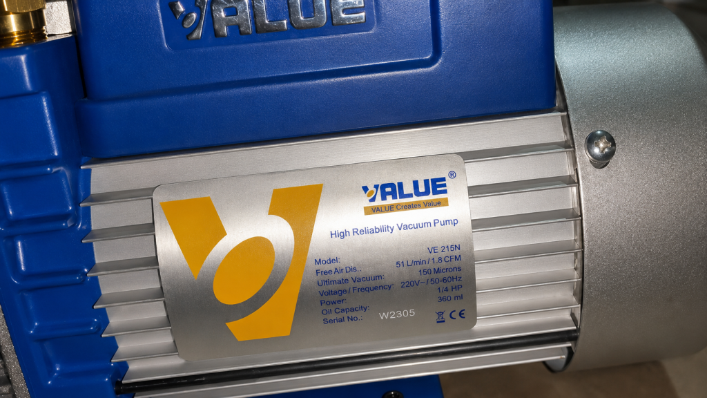 Характеристики вакуумного насоса Value VE-215N