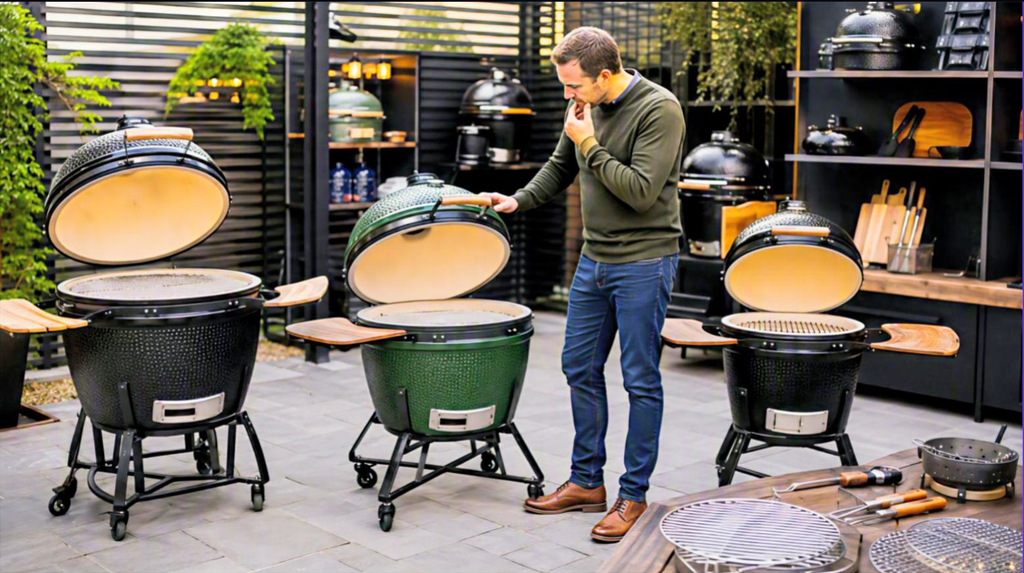 Выбор керамического гриля Kamado