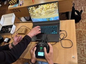 Ізмаїльські гвардійці демонстрували студентам можливості безпілотних літальних апаратів