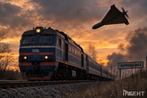 У Чорнобаївці російські окупанти атакували пасажирський потяг