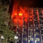 Противник вдруге за день обстріляв адміністративну будівлю в Одесі